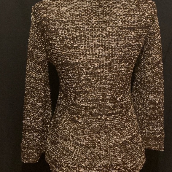 BCBGMaxazria brown/beige sweater, size S - Picture 7 of 9